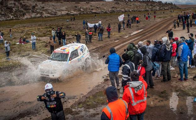 Cristina Gutiérrez completa enferma la primera parte de la etapa maratón