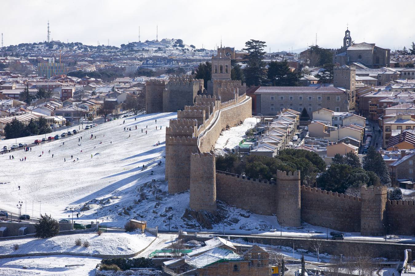Castilla y León, en blanco