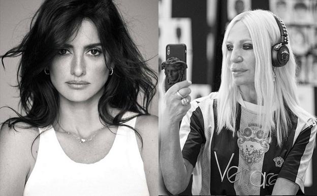 Donatella Versace y Penélope Cruz zanjan los rumores de su enfrentamiento