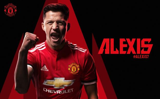 Alexis Sánchez ya es el '7' del Manchester United