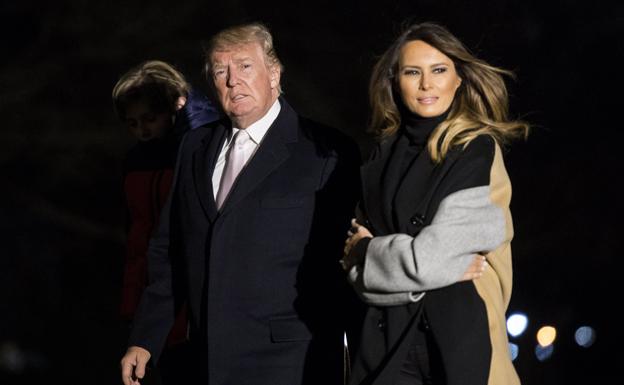 Donald Trump y Melania cumplen trece años de casados