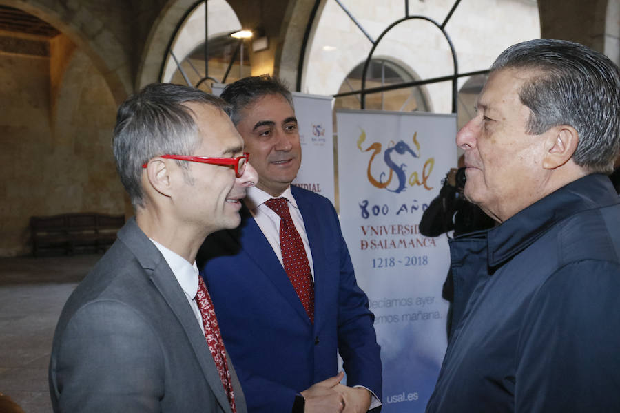 Inaguración del Congreso sobre Patrimonio en la Universidad de Salamanca