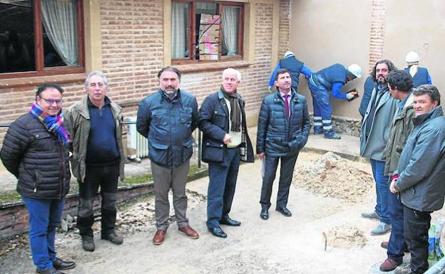 El cementerio antiguo de Saldaña se recupera como espacio de ocio