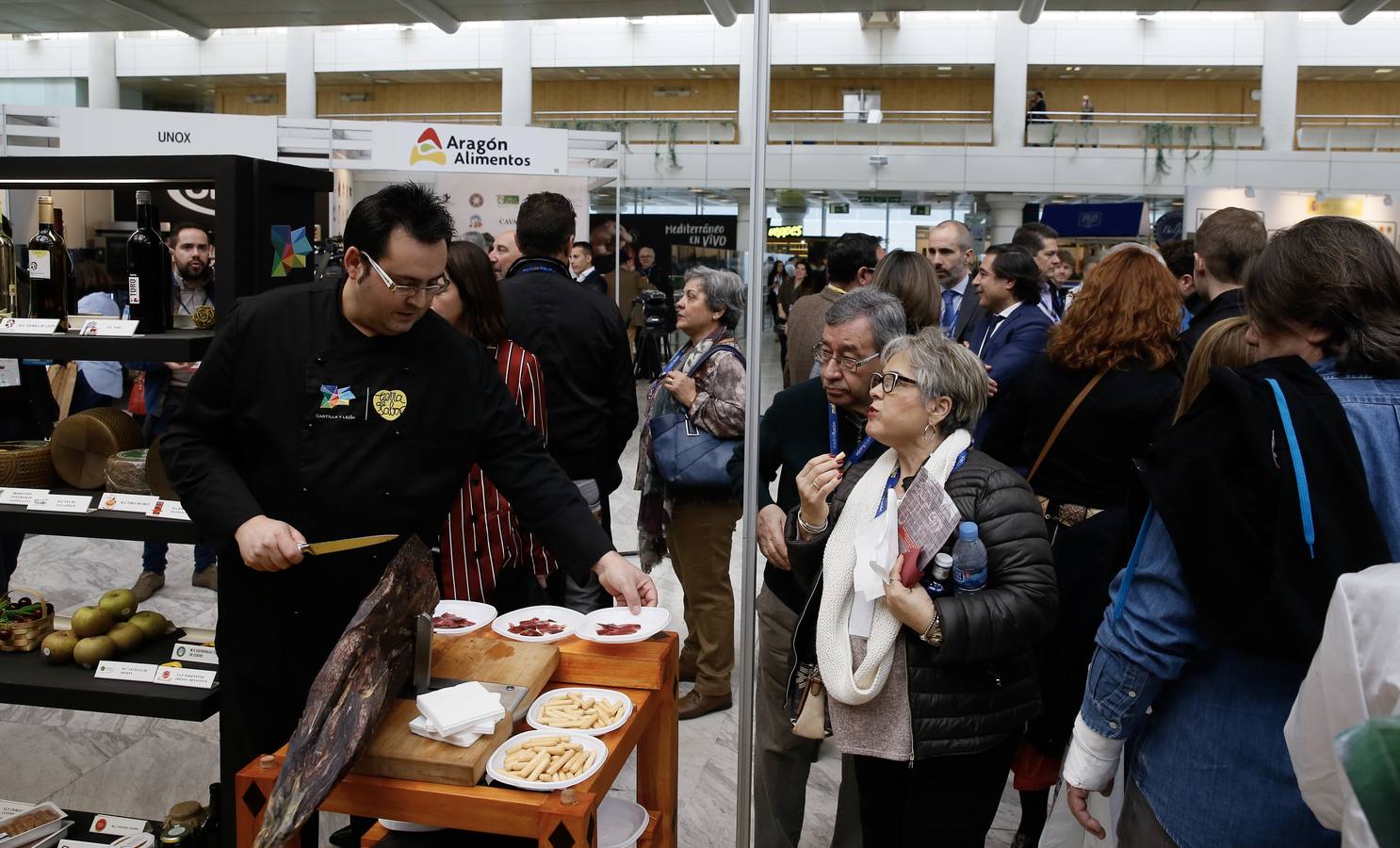 Expositor de Tierra de Sabor en Reale Seguros Madrid Fusión