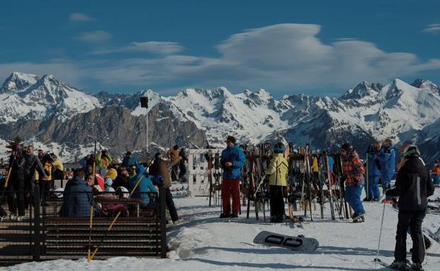 Una fiesta pasada por nieve