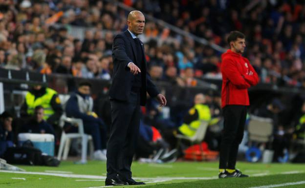 Zidane: «Hicimos un grandísimo partido ante un equipo que va por delante de nosotros»