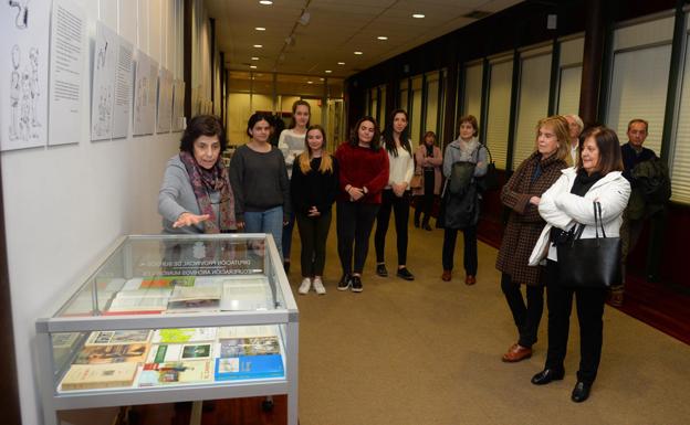 Los dibujos de ‘El Camino’ recalan en Burgos «para que los escolares sigan aprendiendo» con Delibes