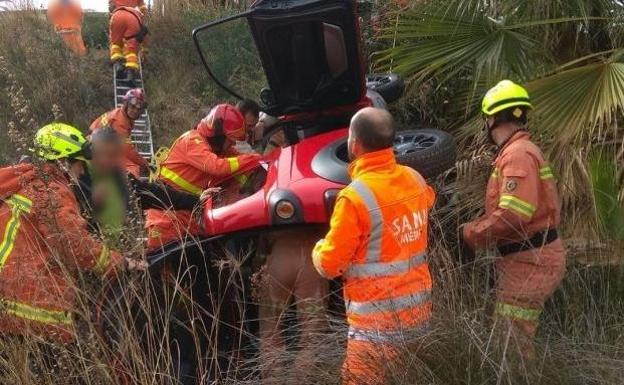 Rescatan de un accidente a la abuela de Valencia que se sacó el carnet a los 84 años