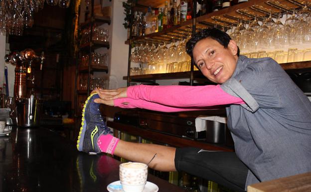 Hostelera a la carrera