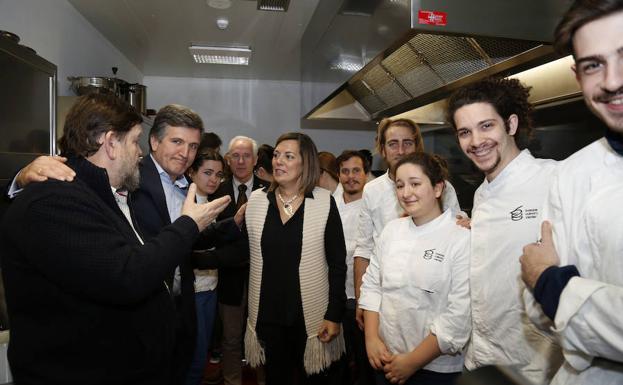 Alumnos del Basque Culinary Center, de visita en Cascajares