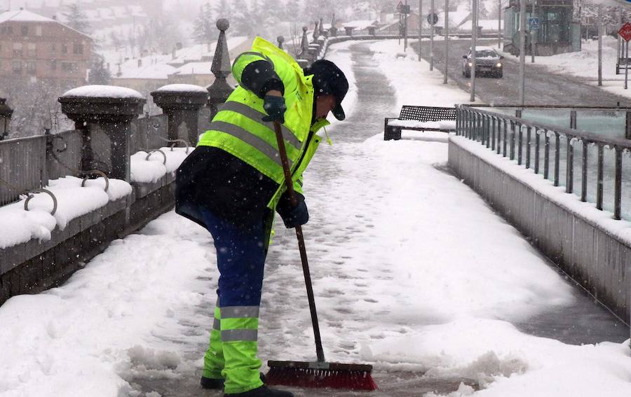 En Segovia, ahora cunde la preocupación por el hielo