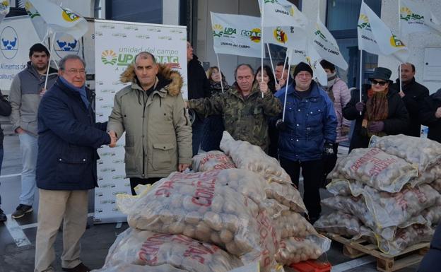 La Alianza UPA-COAG dona 1.000 kilos de patatas al Banco de Alimentos de Burgos