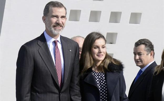 La Reina Letizia se reencuentra con Lorenzo Caprile