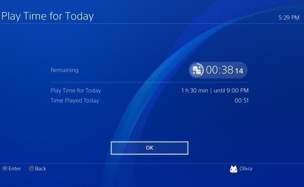 Los padres podrán controlar el tiempo de juego de los hijos en PlayStation