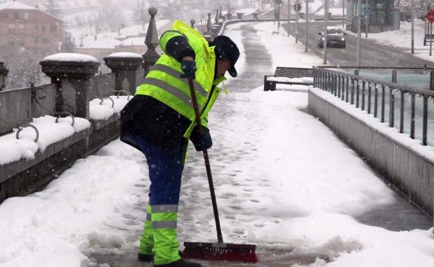 Aviso de nevadas para el fin de semana, con riesgo amarillo en León, Burgos y Palencia