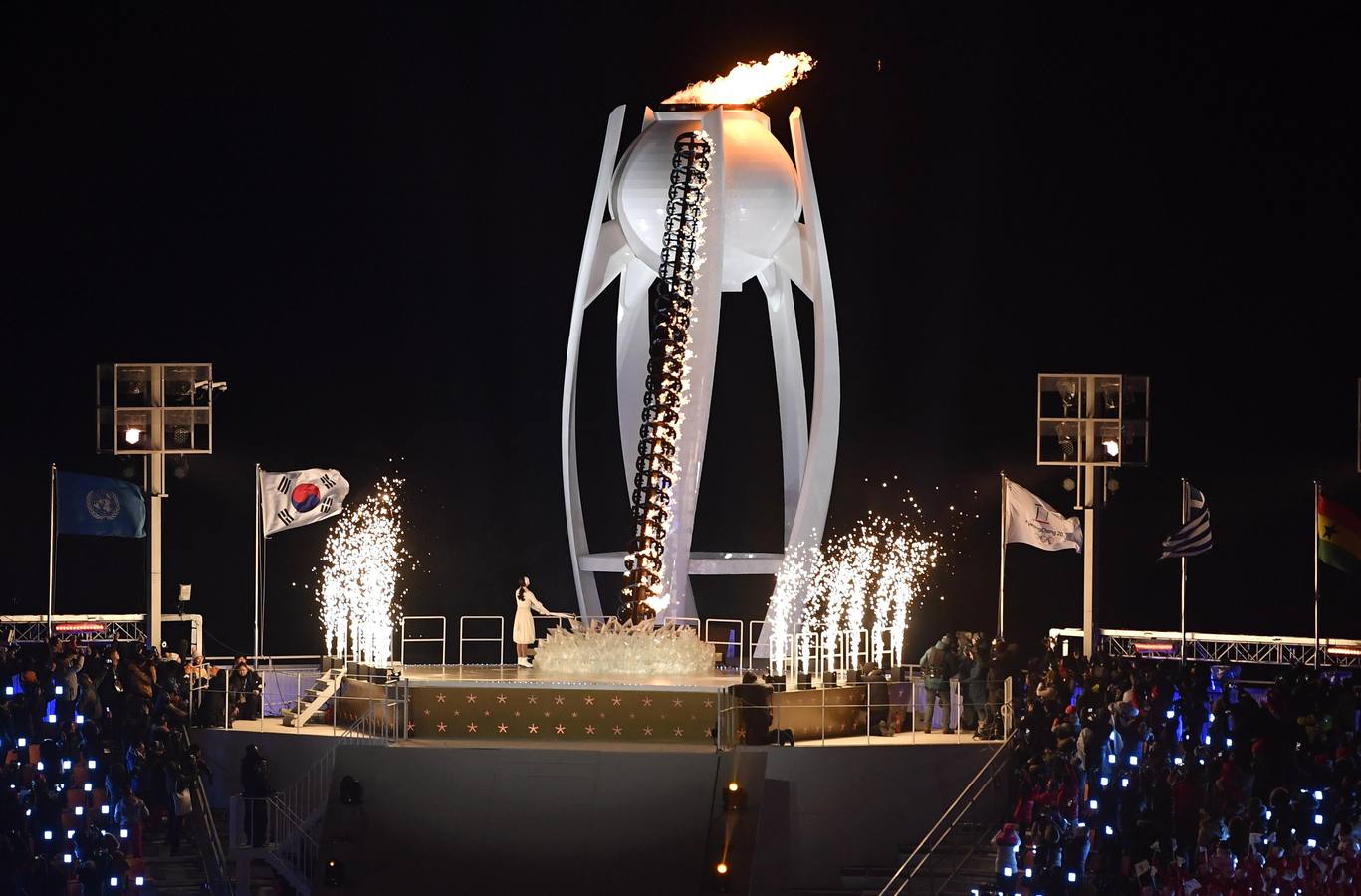 Pyeongchang 2018: La ceremonia de inauguración, en imágenes