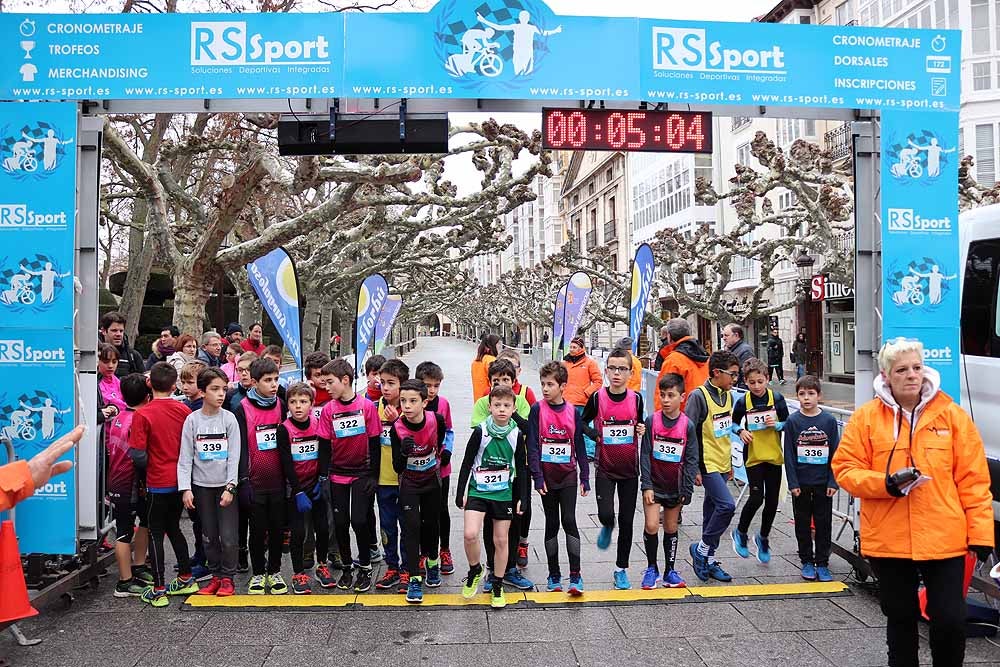 La carrera de los alevines