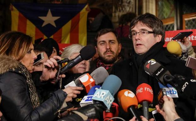 La Fiscalía es partidaria de pedir la entrega de Puigdemont solo por rebelión