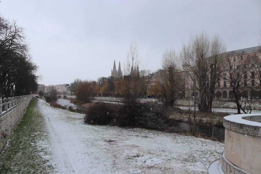 La nieve vuelve a cubrir Burgos