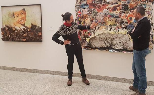 Siro López, una mirada artística de los derechos de la mujer, la infancia y los mayores