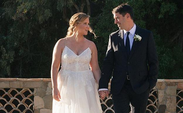 Amy Schumer y Chris Fischer, marido y mujer