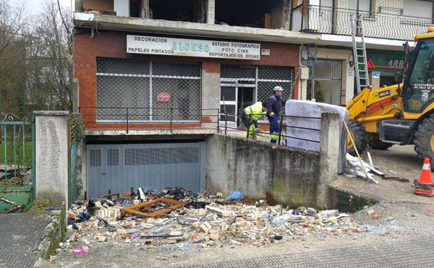 Los vecinos afectados por la explosión de Villasana podrían entrar hoy a recoger sus pertenencias