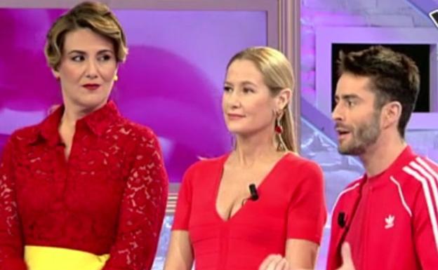 Carlota Corredera sigue el camino de Marta Sánchez y se vista de rojigualda