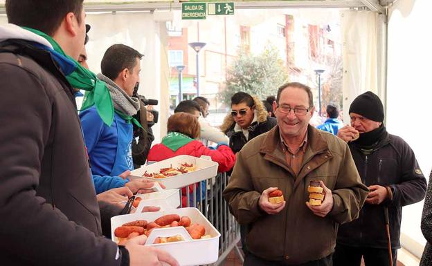 Un pincho de cecina para olvidar el frío