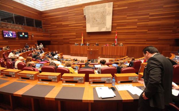 Puertas abiertas en las Cortes de Castilla y León por el 35 aniversario del Estatuto