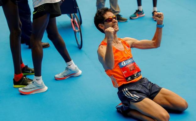 Javi Guerra y el Unión Guadalajara, campeones de España de maratón y cross