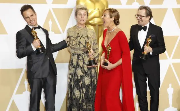 'La forma del agua' triunfa en los Oscar con los premios a mejor dirección y mejor película