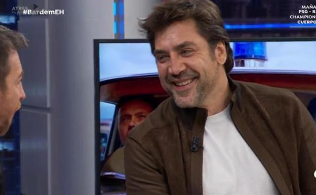 Javier Bardem: «Echo de menos mirar a las personas a la cara»