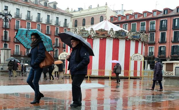 Fin de semana de lluvias y subida de temperaturas en Castilla y León