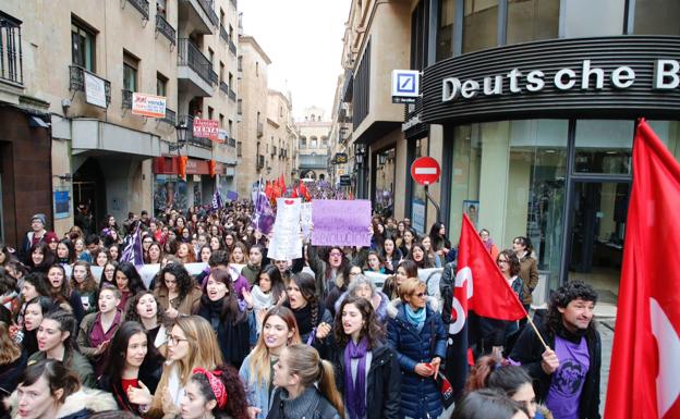 Salamanca sale a la calle por la igualdad