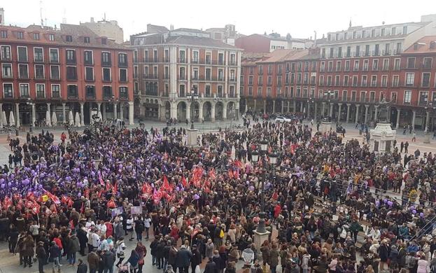 Las mujeres salen a la calle en Castilla y León