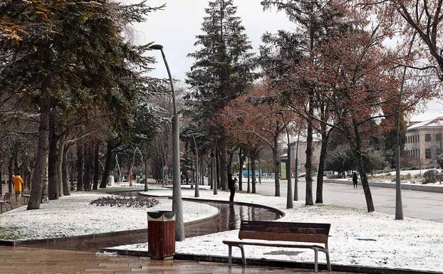 Se reactivan las alertas por nieve en Burgos