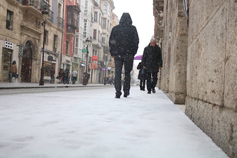 La nieve vuelve a Burgos