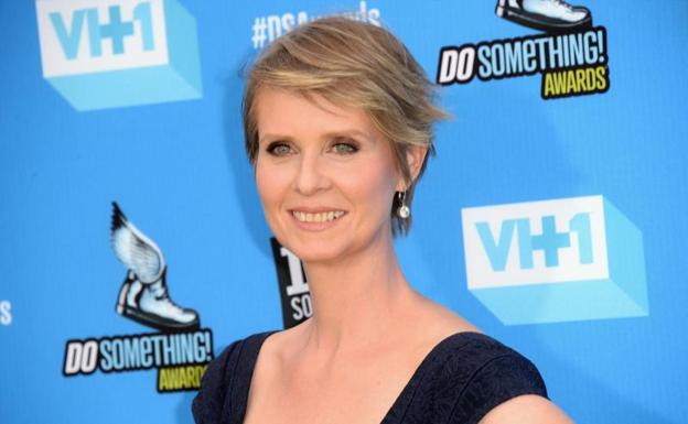 La actriz de 'Sexo en Nueva York' Cynthia Nixon se presentará a gobernadora de Nueva York