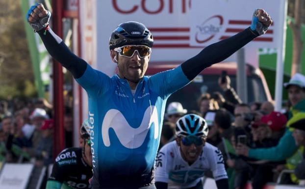 Alejandro Valverde, nuevo líder de la Volta a Catalunya