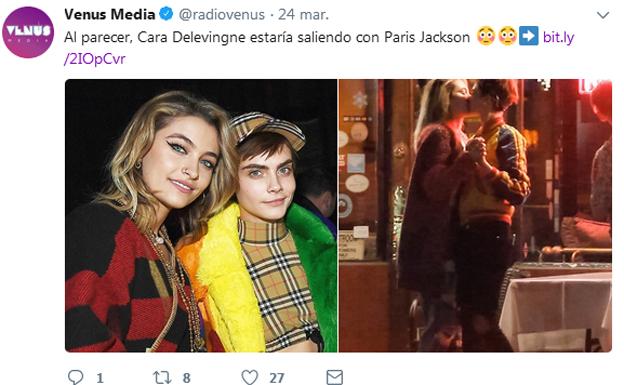 Cara Delevingne y Paris Jackson confirman su relación