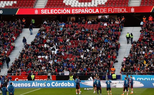 Un entrenamiento descafeinado