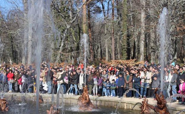 Juegos de agua en el Versalles segoviano