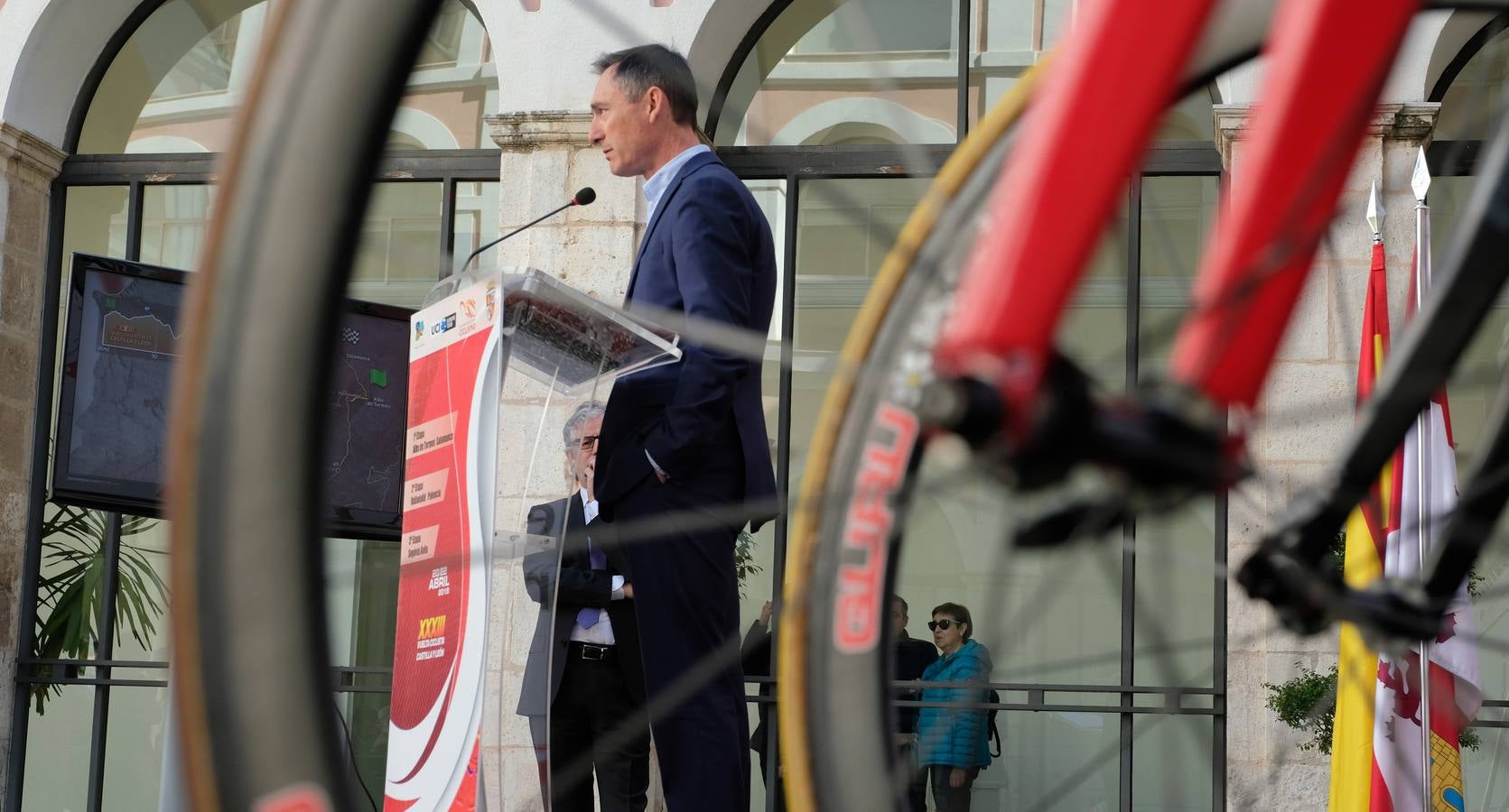 Presentación de la XXXIII Vuelta Ciclista a Castilla y León