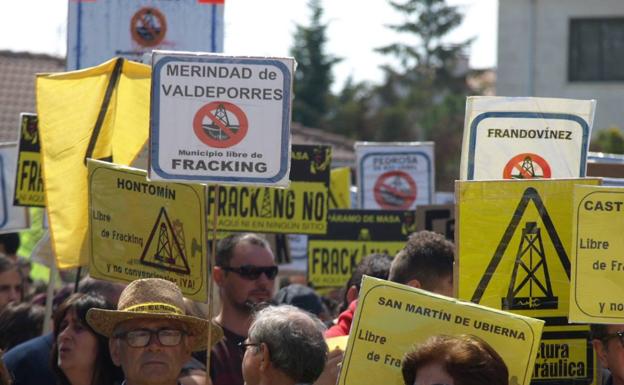 El Ministerio suspende los permisos de investigación de fracking 'Bezana' y 'Bigüenzo'