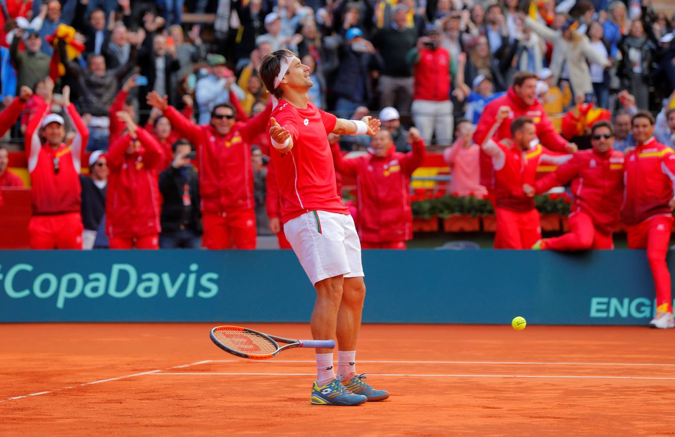 David Ferrer-Philipp Kohlschreiber, en imágenes