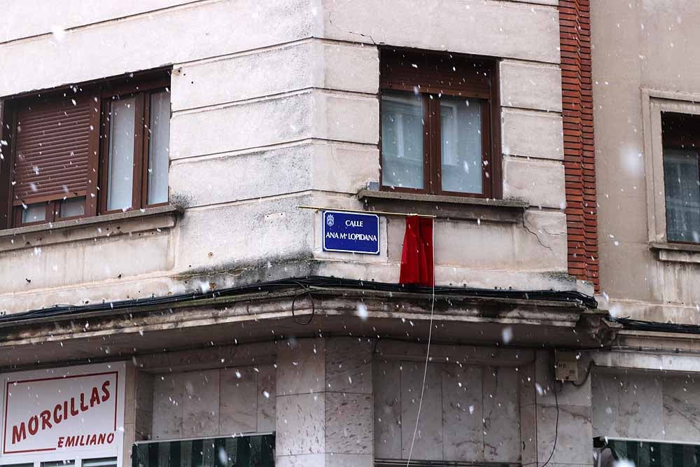 Inauguración de la calle Ana Mª Lopidana