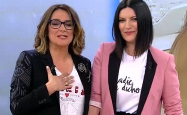 Laura Pausini deja petrificada a Toñi Moreno en 'Viva la vida'