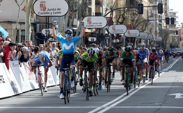 Barbero gana etapa inaugural y es primer líder de la Vuelta a Castilla y León