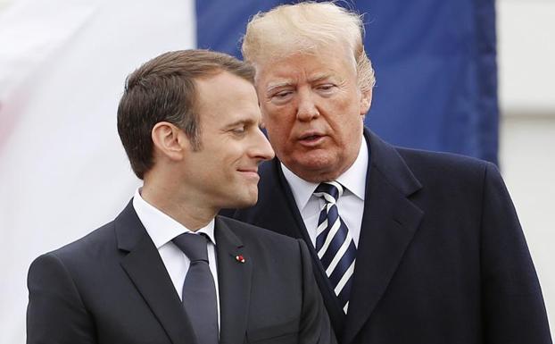 Macron conquista a Trump sin sacar nada palpable