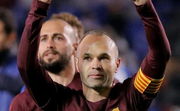 Iniesta: «No hay palabras ante tanto cariño»